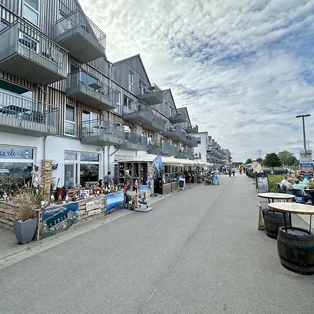 公寓 Surfbude, - Moderne In Direkter Strandnaehe Mit Eigenem Eingang, Sauna, Kaminofen, Balkonterrasse Und Parkplatz 奥尔本尼兹