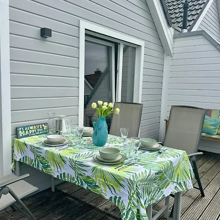 Surfbude, - Moderne In Direkter Strandnaehe Mit Eigenem Eingang, Sauna, Kaminofen, Balkonterrasse Und Parkplatz * 奥尔本尼兹