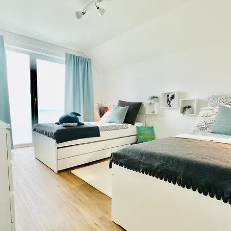 Surfbude, - Moderne In Direkter Strandnaehe Mit Eigenem Eingang, Sauna, Kaminofen, Balkonterrasse Und Parkplatz 奥尔本尼兹