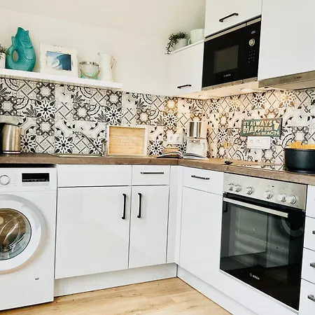 Surfbude, - Moderne In Direkter Strandnaehe Mit Eigenem Eingang, Sauna, Kaminofen, Balkonterrasse Und Parkplatz 奥尔本尼兹